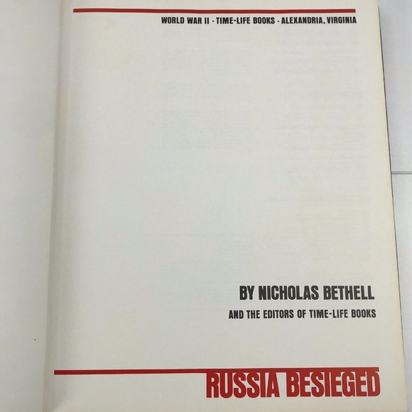 Life Time Books World War 2 Russia Besieged Vintage 192 Pages WWII History - Picture 4 of 5